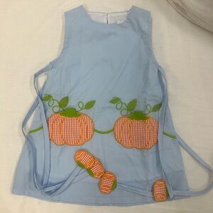 The Yellow Lamb pumpkin dress